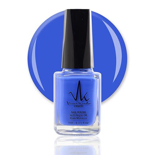 Marine Blue Vivien Kondor Argan Care Nail Polish Vivien Kondor London