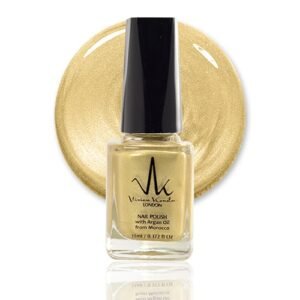 Argan Care Nail Polish – Metallic Gold