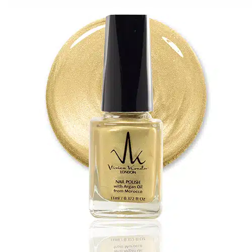 Argan Care Nail Polish – Metallic Gold