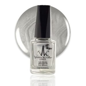 Argan Care Nail Polish – Metallic Silver