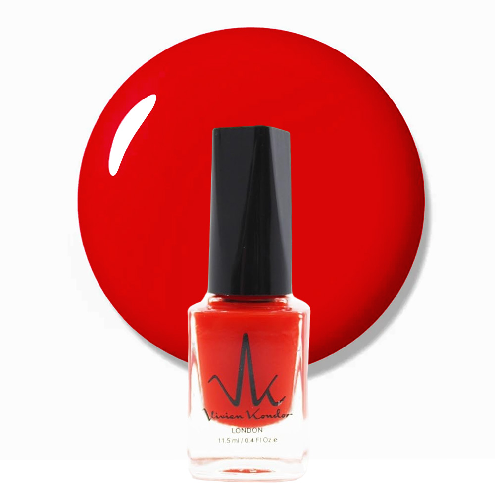 Scarlet - Vivien Kondor Water Permeable Nail Polish - Vivien Kondor London