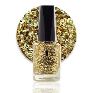 Gold Glitter – Vivien Kondor Argan Care Nail Polish