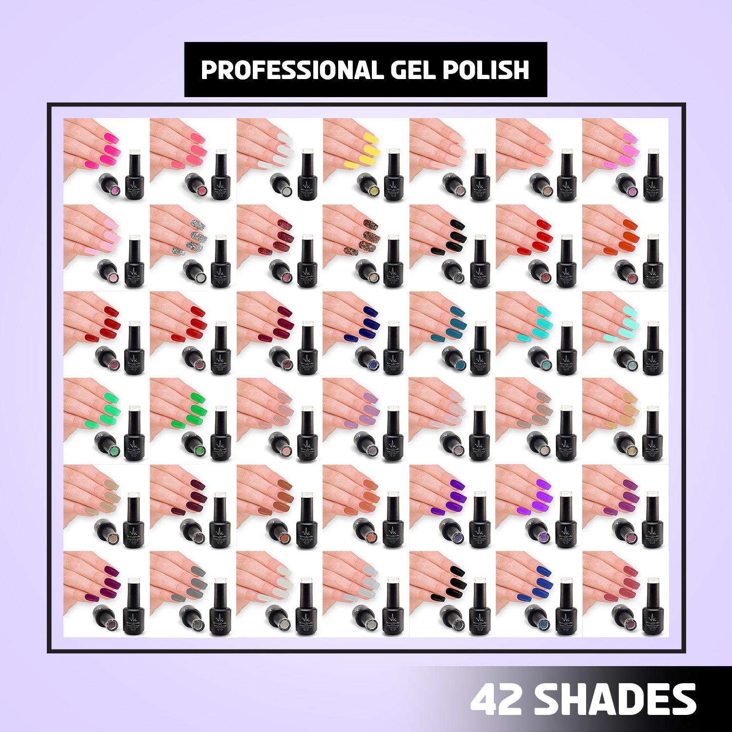 42 Shades chart