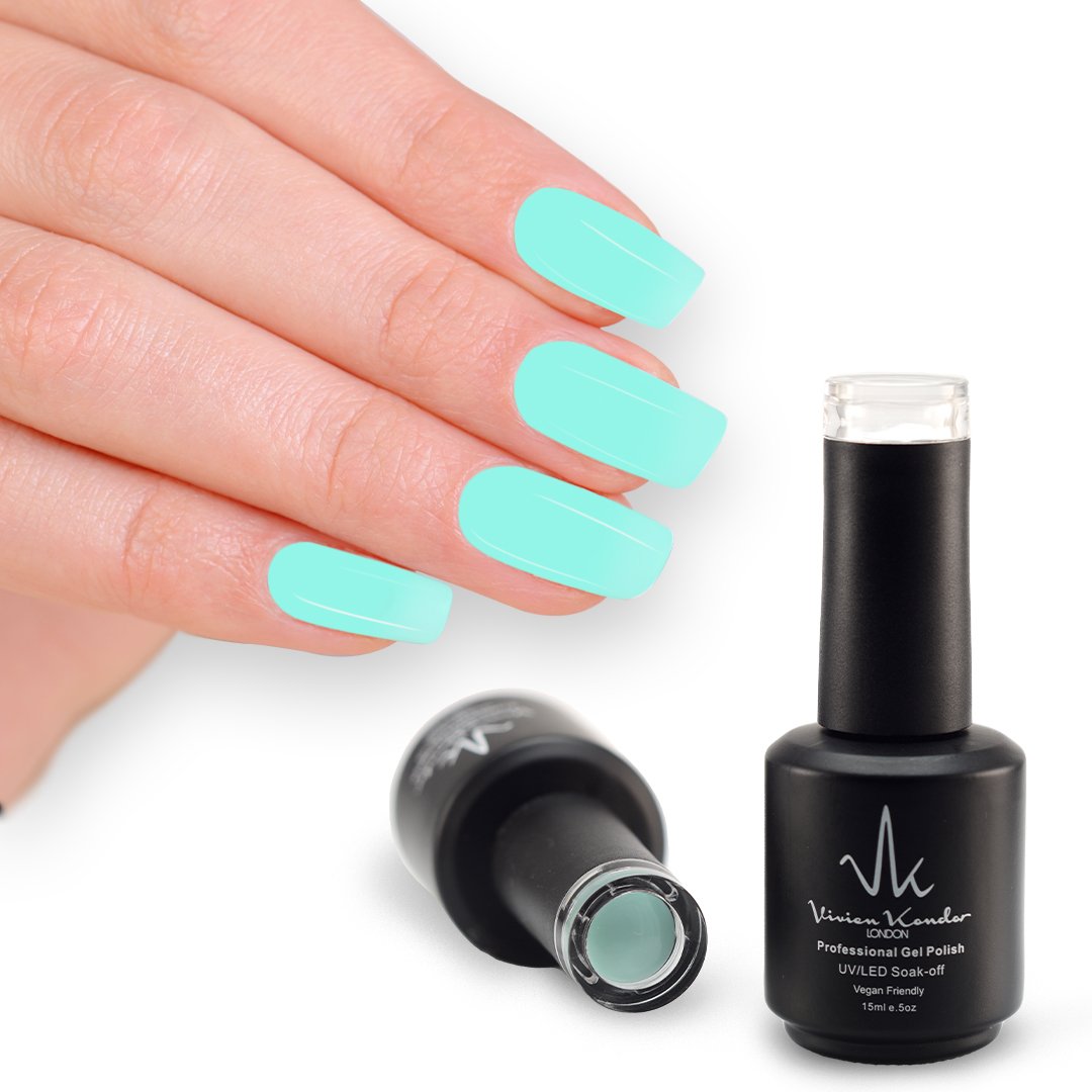 Vivien Kondor Professional Gel Nail Polish Blue Mountain Vivien