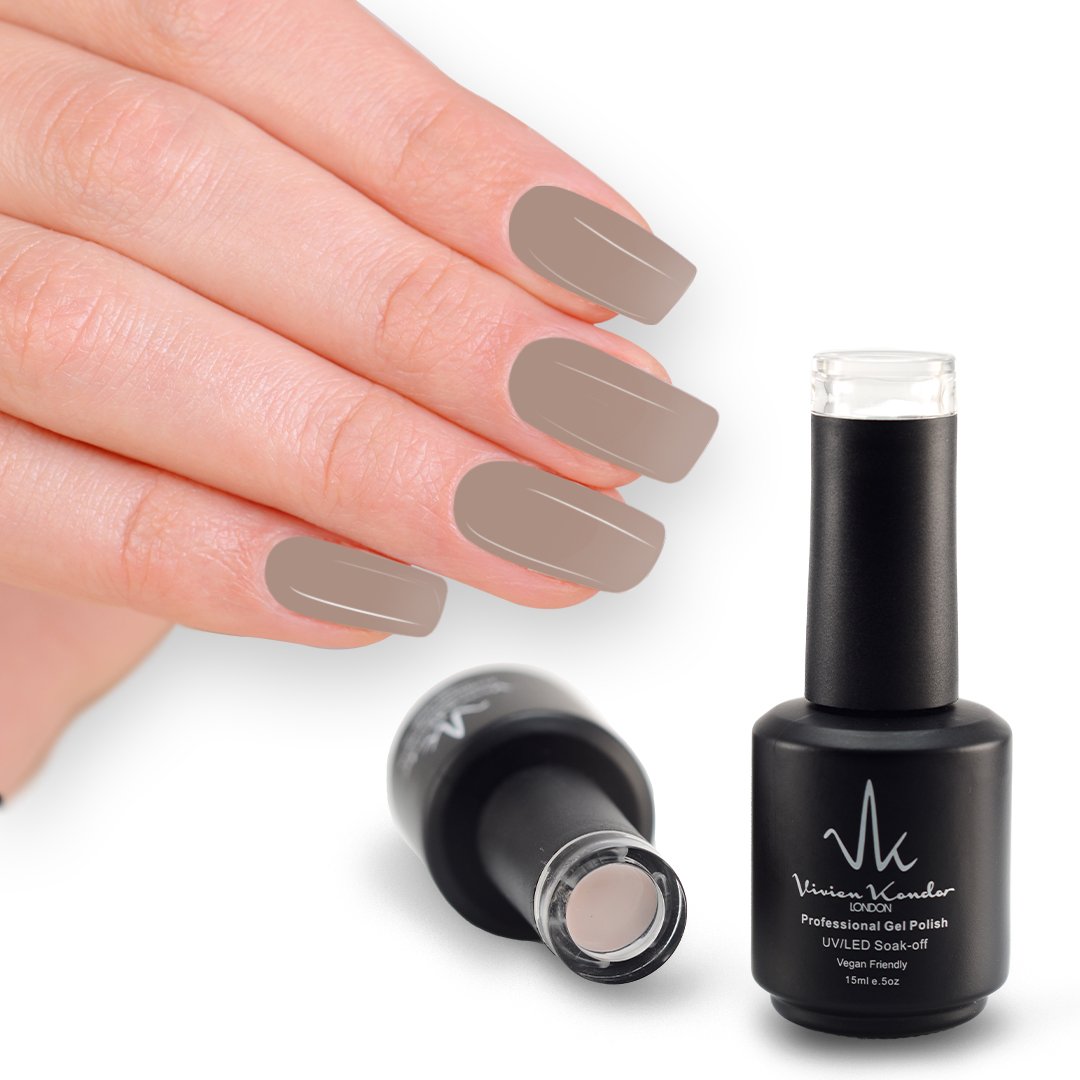 Taupe - Vivien Kondor Professional Gel Nail Polish - Vivien Kondor London