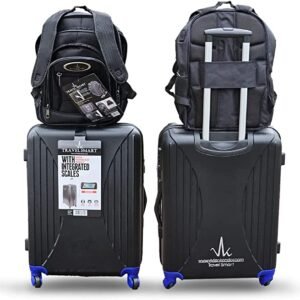 Rucksack Bag And Cabin Suitcase