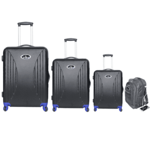 Combo of 4- Set of 3 suitcase And Rucksack Bag