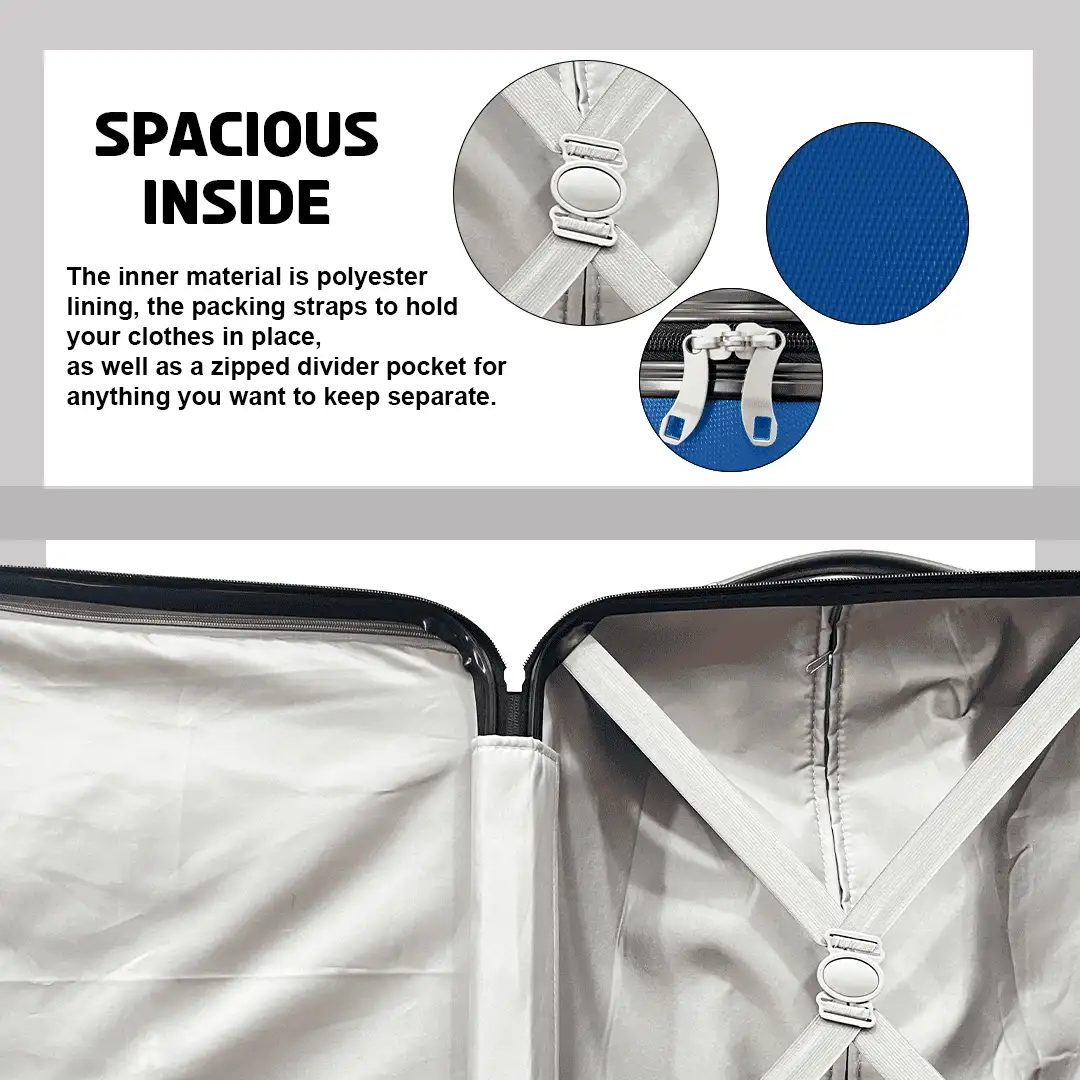 Travel Smart + Cabin suitcase + Medium Suitcase