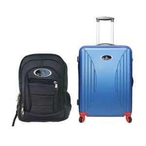 VK Travel Smart Rucksack Bag + Cabin Suitcase