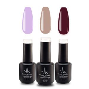 Professional Gel Polish Trio (Mauve + Taupe + Mulled Wine)