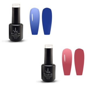 Set Of 2 Colour Changing Gel Polish (Cool + Warm) Reaction