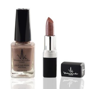 (Combo set) Nail Polish (azim)+ Lipstick (paradise)