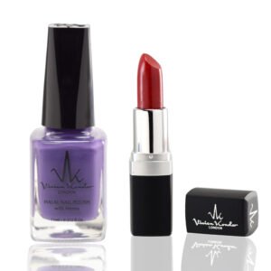 Nail Polish (Aladdin) + Lipstick (Cranberry) Combo Set