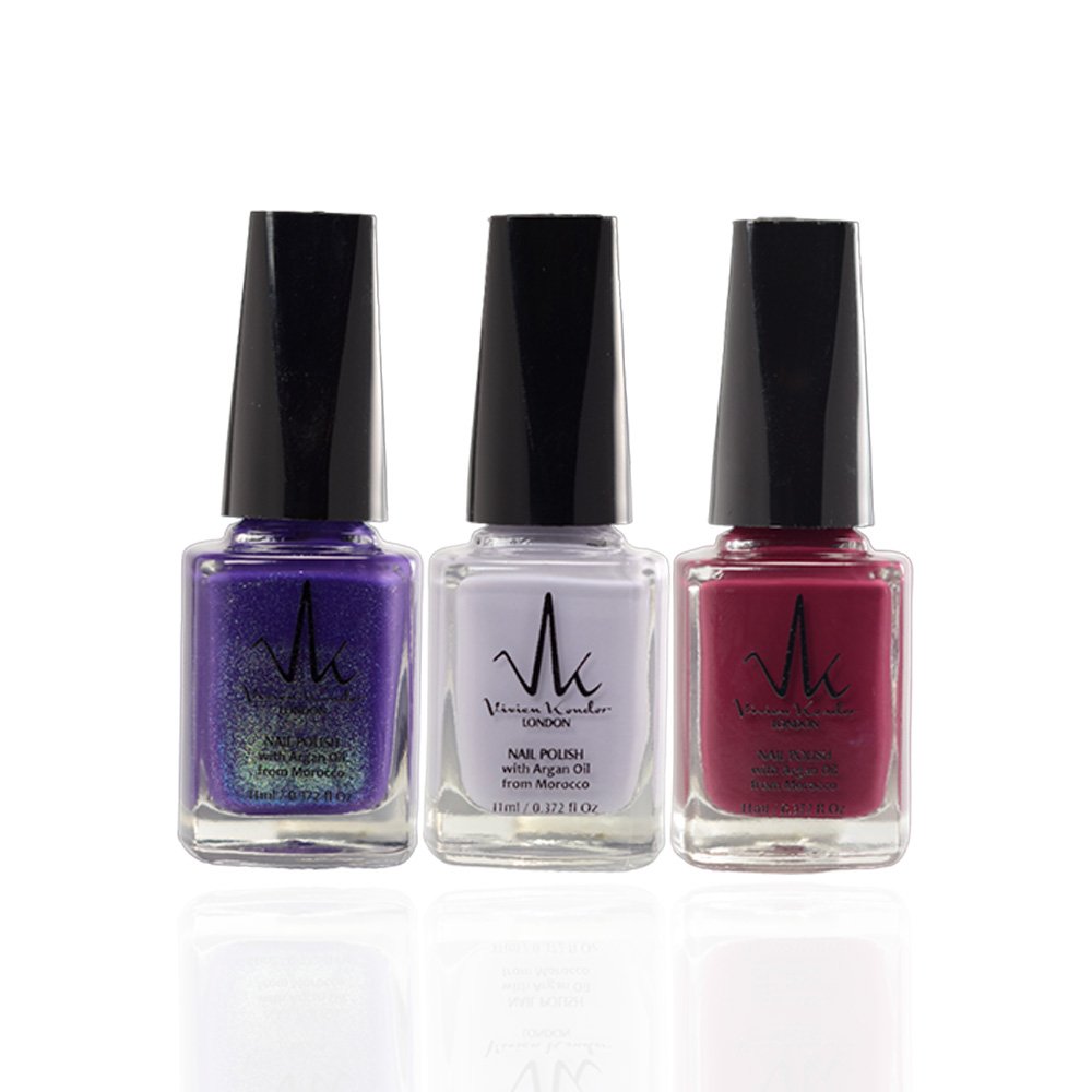 Sangria, Royal Purple, Lilac Whispers