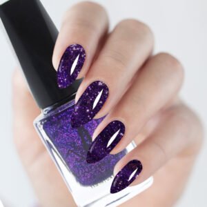 140 PURPLE GLITTER