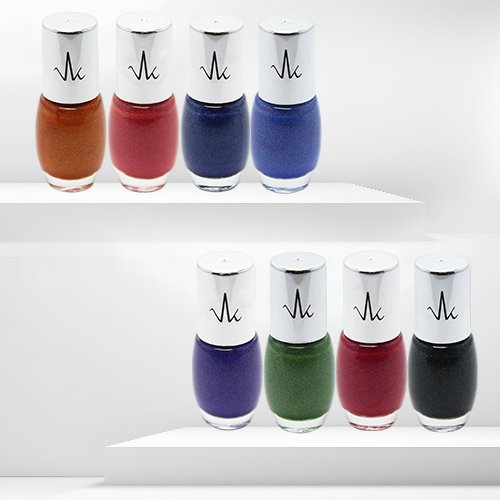 Vivien Kondor Summer Edition Shimmer Nail polish Trio Vegan Long lasting Polish