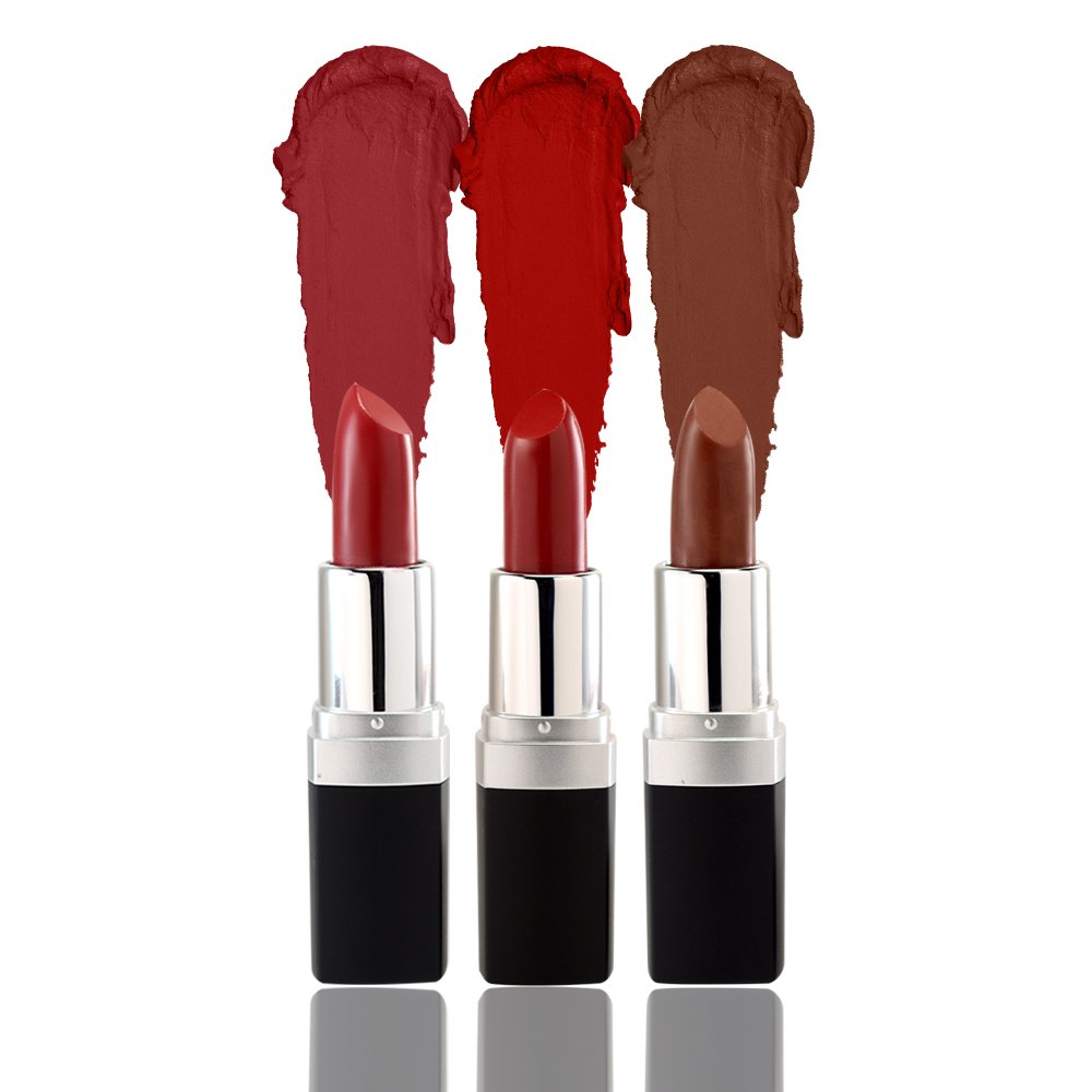 (Cranberry, Frosted Toast, Cocoa) Vivien Kondor Lipstick Trio