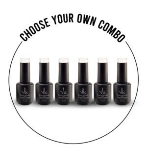 Set Of 6 Vivien Kondor Gel Polish | Create Your Own Combo | Vegan & Cruelty Free