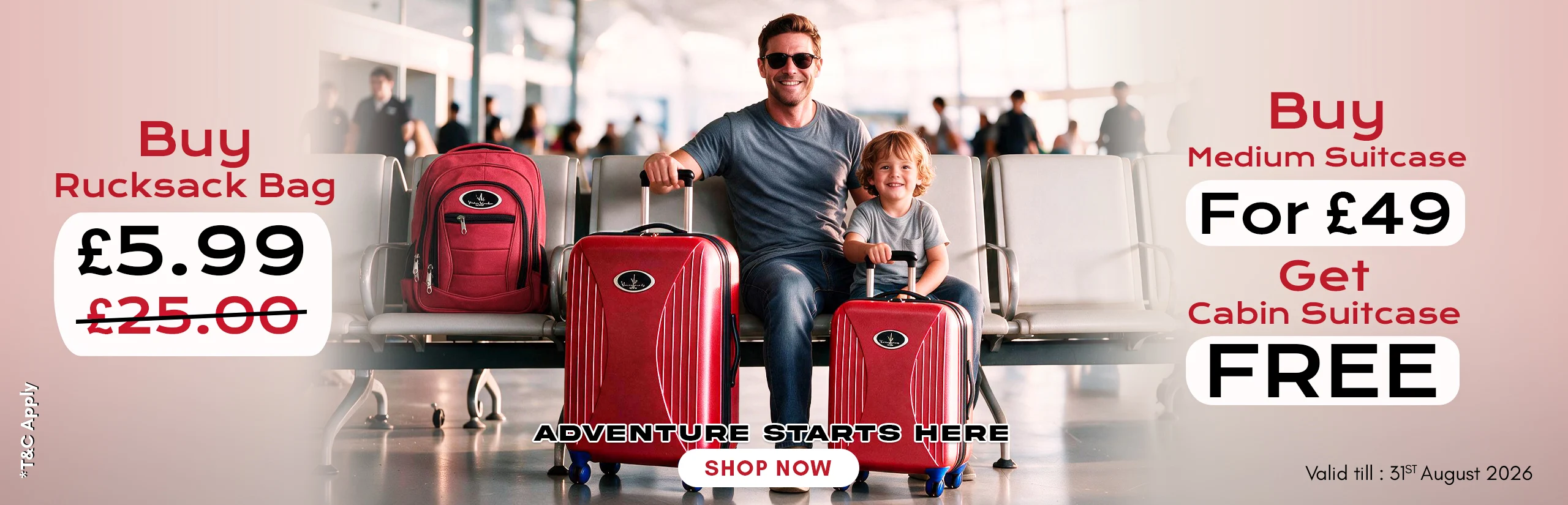 SUITCASE OFFER BANNER